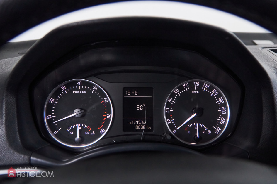 Продажа Skoda Octavia II (A5) Рестайлинг 1.6 MT (102 л.с.) 2012 Черный в Автодом