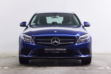 Продажа Mercedes-Benz C-Класс IV (W205) Рестайлинг 180 1.5 AT (156 л.с.) 2019 Синий в Автодом