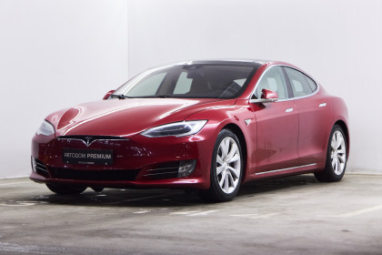Продажа Tesla Model S I Рестайлинг 90D 0.0 AT (422 л.с.) 2016 Бордовый в Автодом