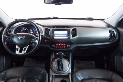 Продажа Kia Sportage III Рестайлинг 2.0 AT (150 л.с.) 2014 Черный в Автодом