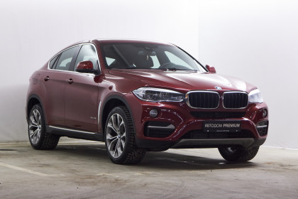 Продажа BMW X6 II (F16) 35i 3.0 AT (306 л.с.) 2017 Красный в Автодом