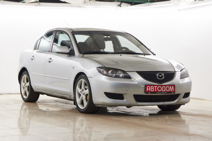 Продажа Mazda 3 I (BK) 2.0 AT (150 л.с.) 2005 Серебристый в Автодом