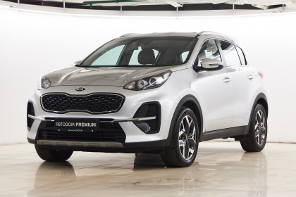 Продажа Kia Sportage IV Рестайлинг 2.0 AT (185 л.с.) 2019 Серебристый в Автодом