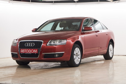 Продажа Audi A6 III (C6) 2.4 CVT (177 л.с.) 2004 Красный в Автодом