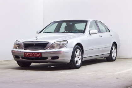 Продажа Mercedes-Benz S-Класс IV (W220) 320 3.2 AT (197 л.с.) 2001 Серебристый в Автодом
