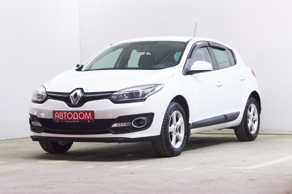 Продажа Renault Megane III Рестайлинг 1.6 CVT (114 л.с.) 2014 Белый в Автодом