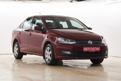 Продажа Volkswagen Polo V Рестайлинг 1.6 AT (110 л.с.) 2017 Бордовый в Автодом