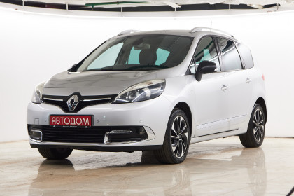 Продажа Renault Scenic III Рестайлинг 2 Grand 1.5 AMT (110 л.с.) 2014 Серебристый в Автодом