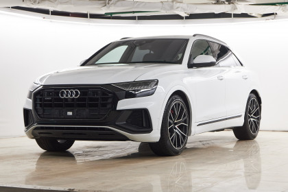 Продажа Audi Q8 I 50 TDI 3.0 AT (286 л.с.) 2018 Белый в Автодом