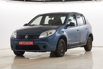 Продажа Renault Sandero I 1.4 MT (75 л.с.) 2013 Синий в Автодом