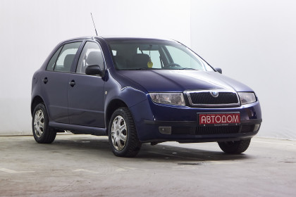 Продажа Skoda Fabia I 1.4 MT (75 л.с.) 2002 Синий в Автодом