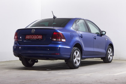 Продажа Volkswagen Polo V Рестайлинг 1.4 AMT (125 л.с.) 2018 Синий в Автодом