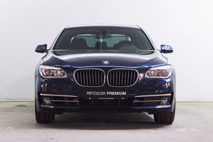 Продажа BMW 7 серии V (F01/F02/F04) Рестайлинг 740Li xDrive 3.0 AT (320 л.с.) 2013 Синий в Автодом