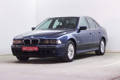Продажа BMW 5 серии IV (E39) Рестайлинг 530d 2.9 AT (193 л.с.) 2002 Синий в Автодом