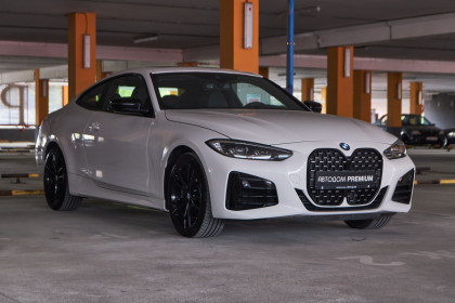 Продажа BMW 4 серии G22, G23, G26 M440i xDrive 3.0 AT (387 л.с.) 2020 Белый в Автодом