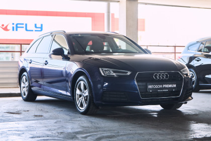 Продажа Audi A4 V (B9) 2.0 AMT (122 л.с.) 2019 Синий в Автодом