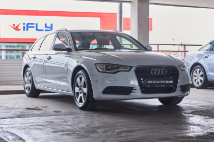 Продажа Audi A6 IV (C7) 2.0 CVT (177 л.с.) 2013 Белый в Автодом