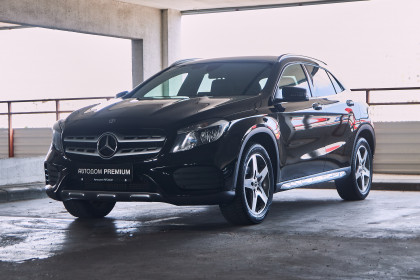 Продажа Mercedes-Benz GLA I (X156) Рестайлинг 200 1.6 AMT (156 л.с.) 2018 Черный в Автодом