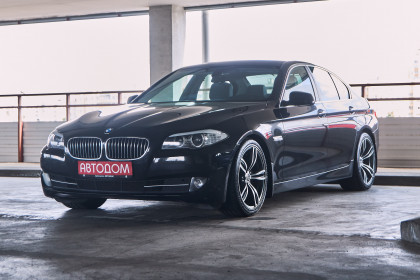 Продажа BMW 5 серии VI (F10/F11/F07) 530d xDrive 3.0 AT (258 л.с.) 2013 Черный в Автодом