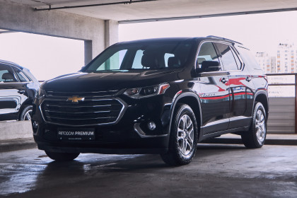 Продажа Chevrolet Traverse II 3.6 AT (318 л.с.) 2018 Черный в Автодом