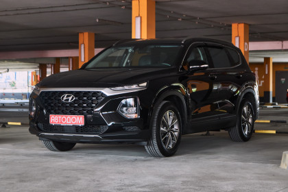 Продажа Hyundai Santa Fe IV 2.2 AT (200 л.с.) 2018 Черный в Автодом
