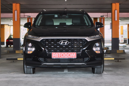 Продажа Hyundai Santa Fe IV 2.2 AT (200 л.с.) 2018 Черный в Автодом