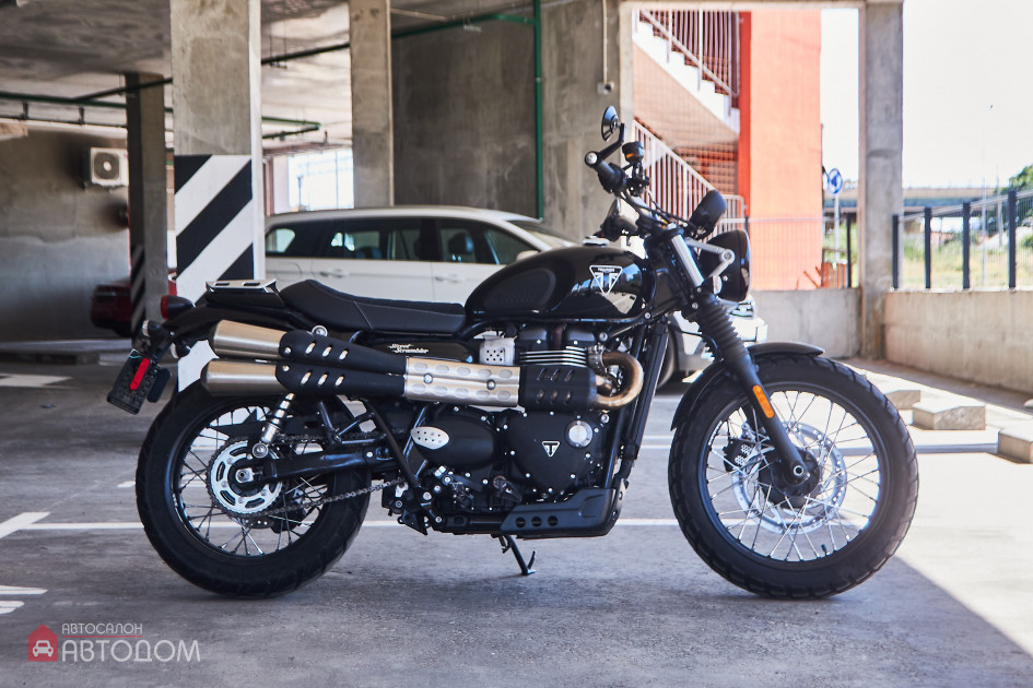 Продажа Triumph Scrambler 2017 Черный в Автодом