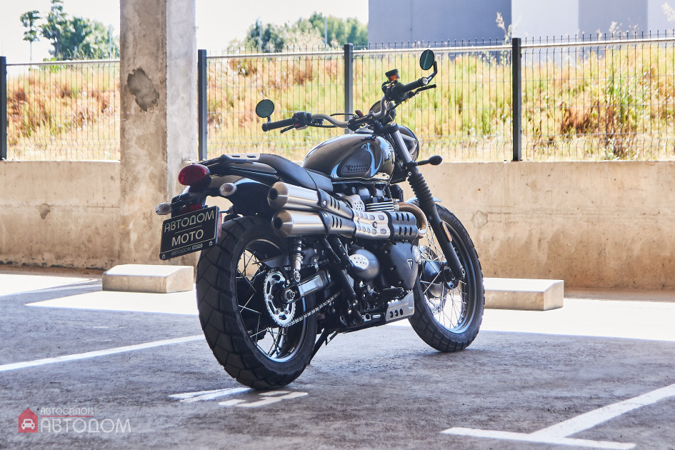 Продажа Triumph Scrambler 2017 Черный в Автодом