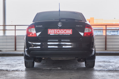 Продажа Skoda Rapid I 1.4 AMT (125 л.с.) 2015 Черный в Автодом