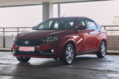 Продажа LADA (ВАЗ) Vesta I 1.6 MT (106 л.с.) 2017 Красный в Автодом