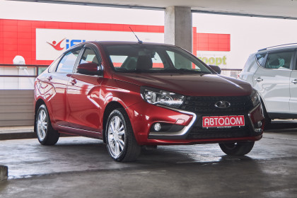 Продажа LADA (ВАЗ) Vesta I 1.6 MT (106 л.с.) 2017 Красный в Автодом