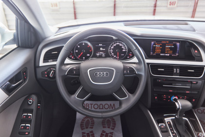 Продажа Audi A4 IV (B8) Рестайлинг 2.0 CVT (177 л.с.) 2015 Белый в Автодом
