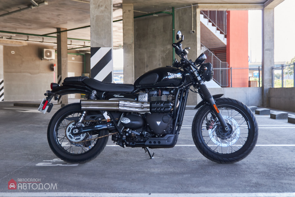 Продажа Triumph Scrambler 2018 Черный в Автодом