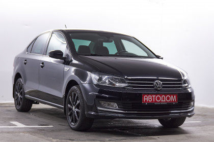 Продажа Volkswagen Polo V Рестайлинг 1.4 AMT (125 л.с.) 2018 Черный в Автодом