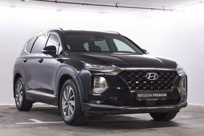 Продажа Hyundai Santa Fe IV 2.2 AT (200 л.с.) 2018 Черный в Автодом