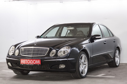 Продажа Mercedes-Benz E-Класс III (W211, S211) 200 2.1 MT (122 л.с.) 2003 Черный в Автодом