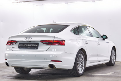 Продажа Audi A5 II (F5) 2.0 AMT (190 л.с.) 2017 Белый в Автодом