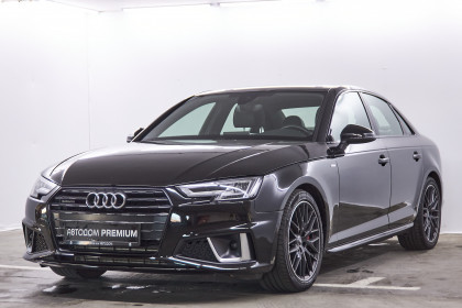 Продажа Audi A4 V (B9) 2.0 AMT (252 л.с.) 2018 Черный в Автодом