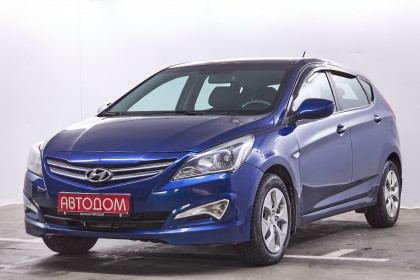 Продажа Hyundai Solaris I Рестайлинг 1.6 MT (123 л.с.) 2015 Синий в Автодом