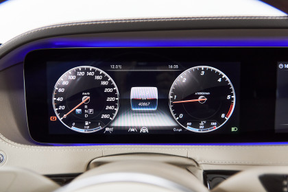 Продажа Mercedes-Benz S-Класс VI (W222, C217) Рестайлинг 400 d Long 2.9 AT (340 л.с.) 2019 Черный в Автодом