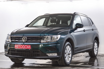 Продажа Volkswagen Tiguan II Allspace 2.0 AMT (180 л.с.) 2018 Синий в Автодом