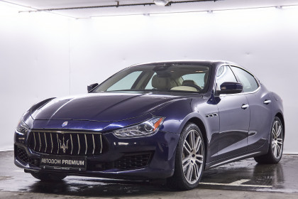 Продажа Maserati Ghibli III Рестайлинг 3.0 AT (350 л.с.) 2018 Синий в Автодом