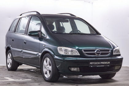 Продажа Opel Zafira A Рестайлинг 1.6 MT (101 л.с.) 2004 Зеленый в Автодом