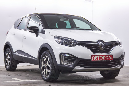 Продажа Renault Kaptur I 1.6 CVT (114 л.с.) 2017 Белый в Автодом
