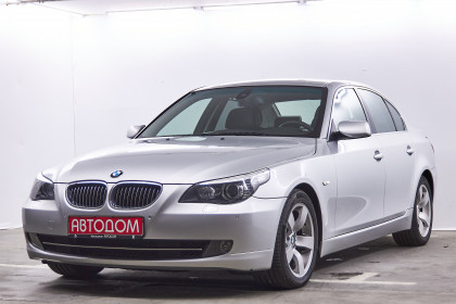 Продажа BMW 5 серии V (E60/E61) Рестайлинг 530i 3.0 AT (272 л.с.) 2008 Серебристый в Автодом