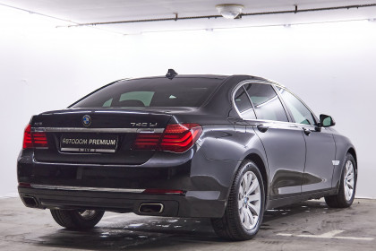 Продажа BMW 7 серии V (F01/F02/F04) Рестайлинг 740Li xDrive 3.0 AT (320 л.с.) 2012 Черный в Автодом