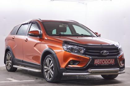 Продажа LADA (ВАЗ) Vesta I SW 1.8 AMT (122 л.с.) 2018 Оранжевый в Автодом