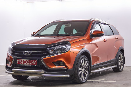 Продажа LADA (ВАЗ) Vesta I SW 1.8 AMT (122 л.с.) 2018 Оранжевый в Автодом