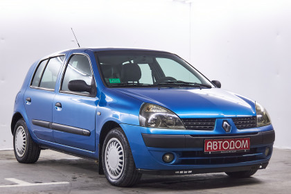 Продажа Renault Clio II Рестайлинг 1.1 MT (75 л.с.) 2003 Синий в Автодом