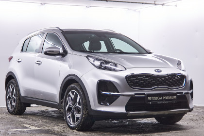 Продажа Kia Sportage IV Рестайлинг 2.0 AT (186 л.с.) 2019 Серебристый в Автодом